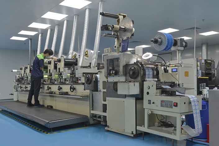 日本三条PDAG250-6CFPLF轮转商标印刷机
